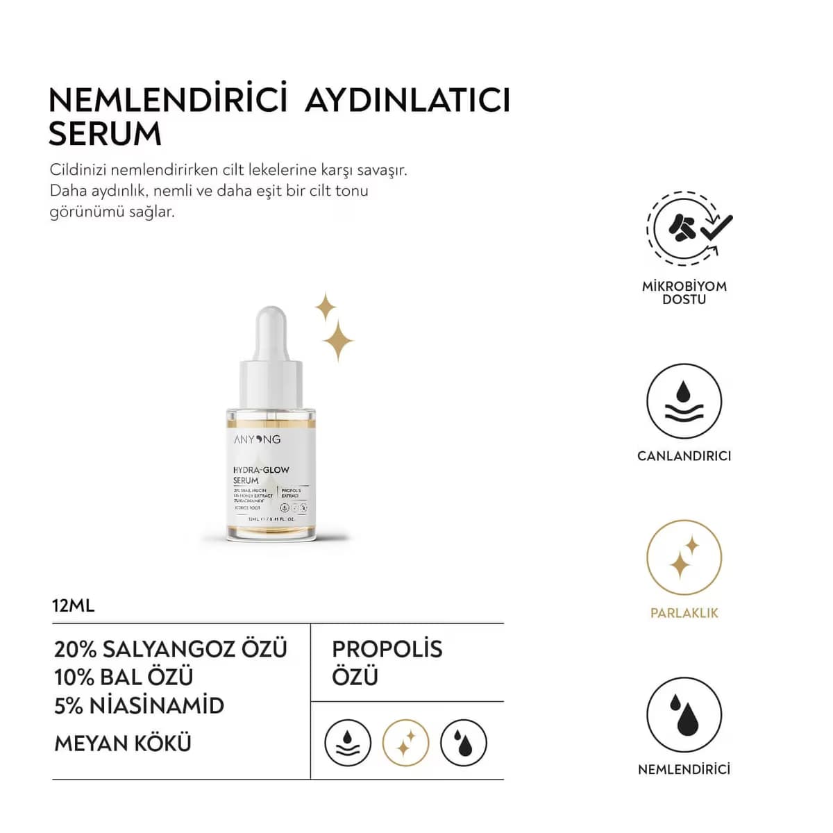 Anyong Hydra Glow Kit Aydınlatıcı Nem Kiti 3