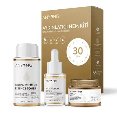 Anyong Hydra Glow Kit Aydınlatıcı Nem Kiti