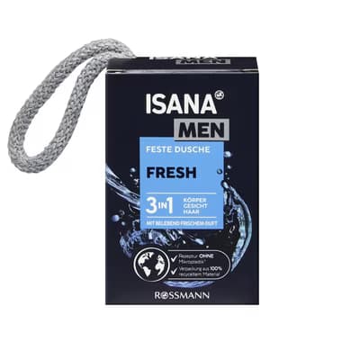 Isana Men Katı Duş Jeli 3in1 100 gr
