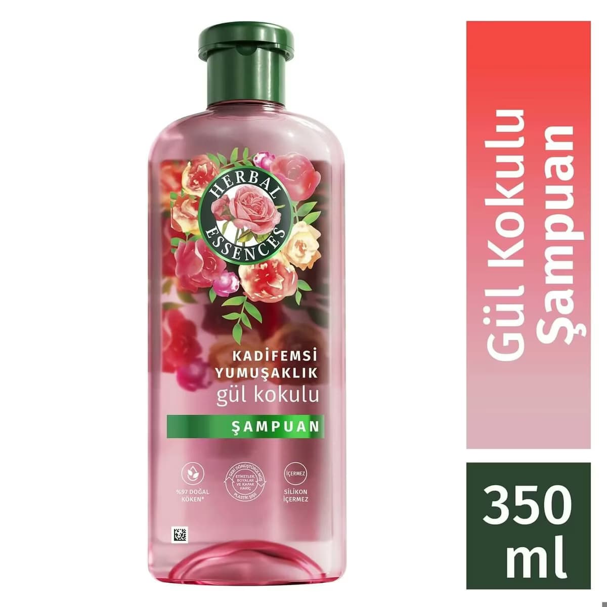 Herbal Essences Şampuan Gül 350 ml 2