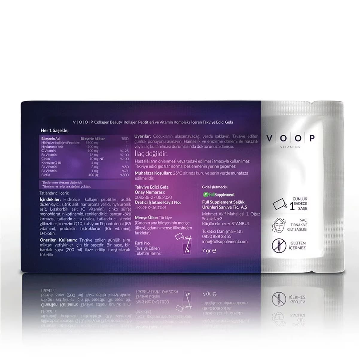 Voop Collagen Beauty Kolajen 10 Saşe 3