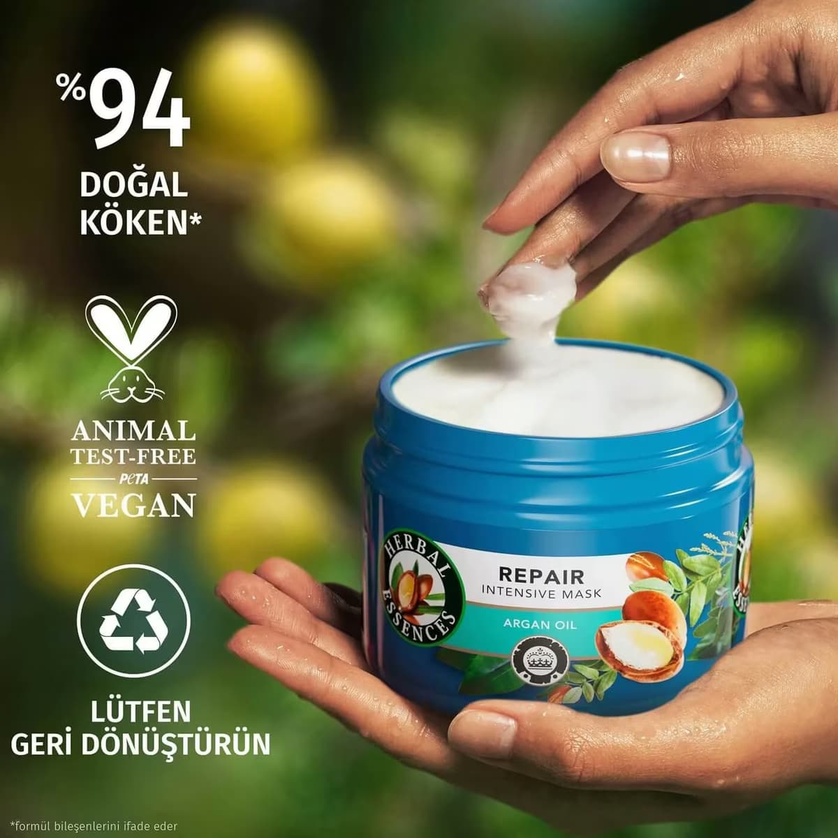 Herbal Essences Saç Maskesi Argan 300 ml 5