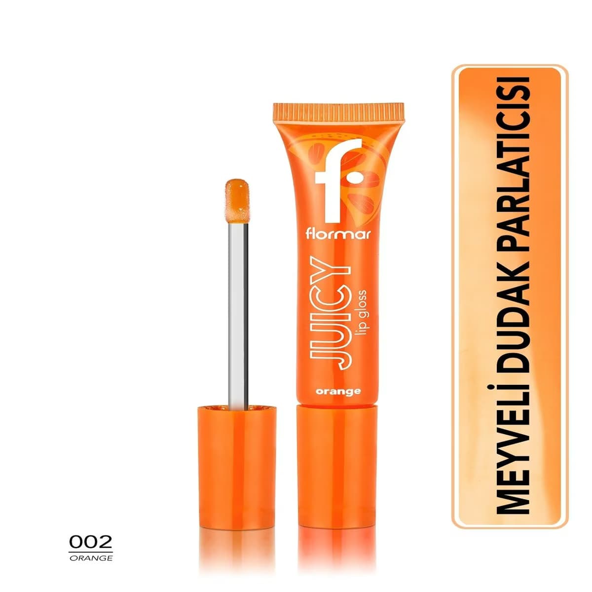 Flormar Juicy Lip Gloss 002 Orange 2