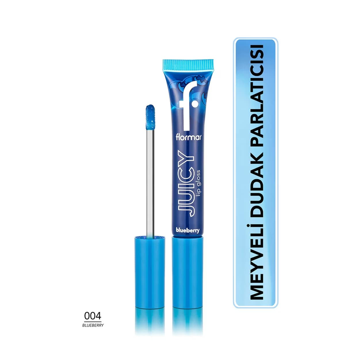 Flormar Juicy Lip Gloss 004 Blueberry 2