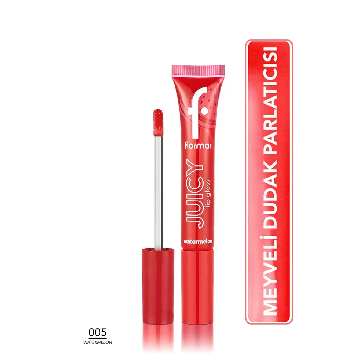 Flormar Juicy Lip Gloss 005 Watermelon 2
