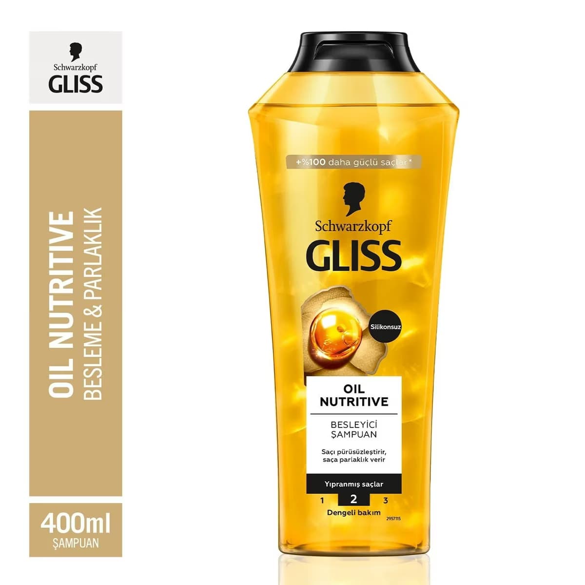 Gliss Şampuan Oil Nutritive 400 ml 2