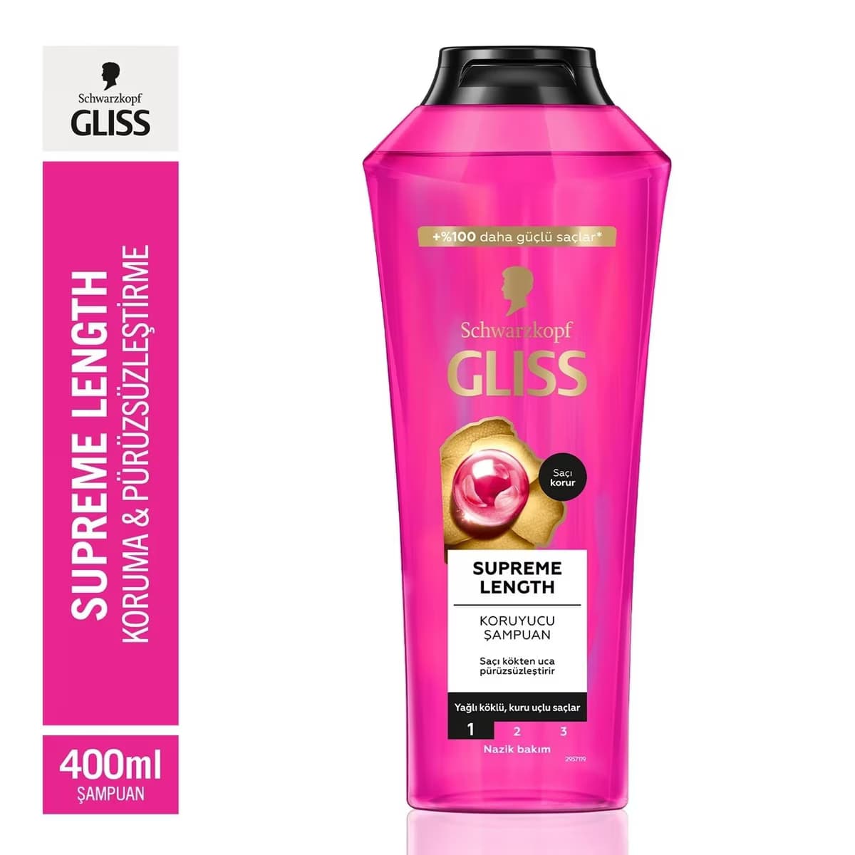 Gliss Şampuan Supreme Length 400 ml 2