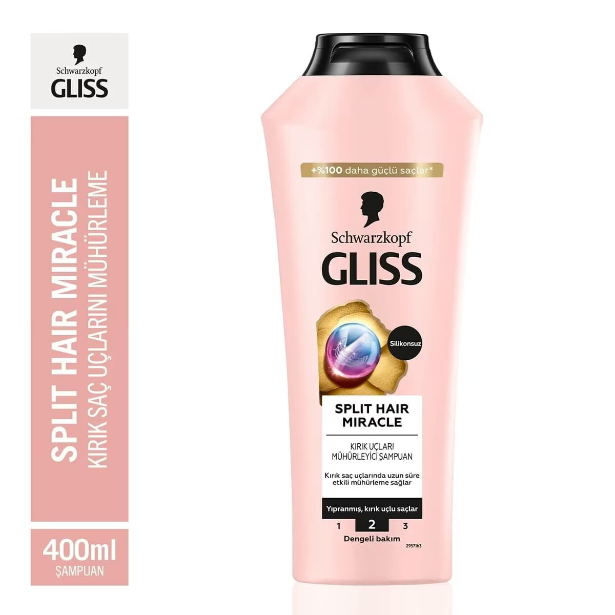 Gliss Şampuan Split Hair Miracle 400 ml 2