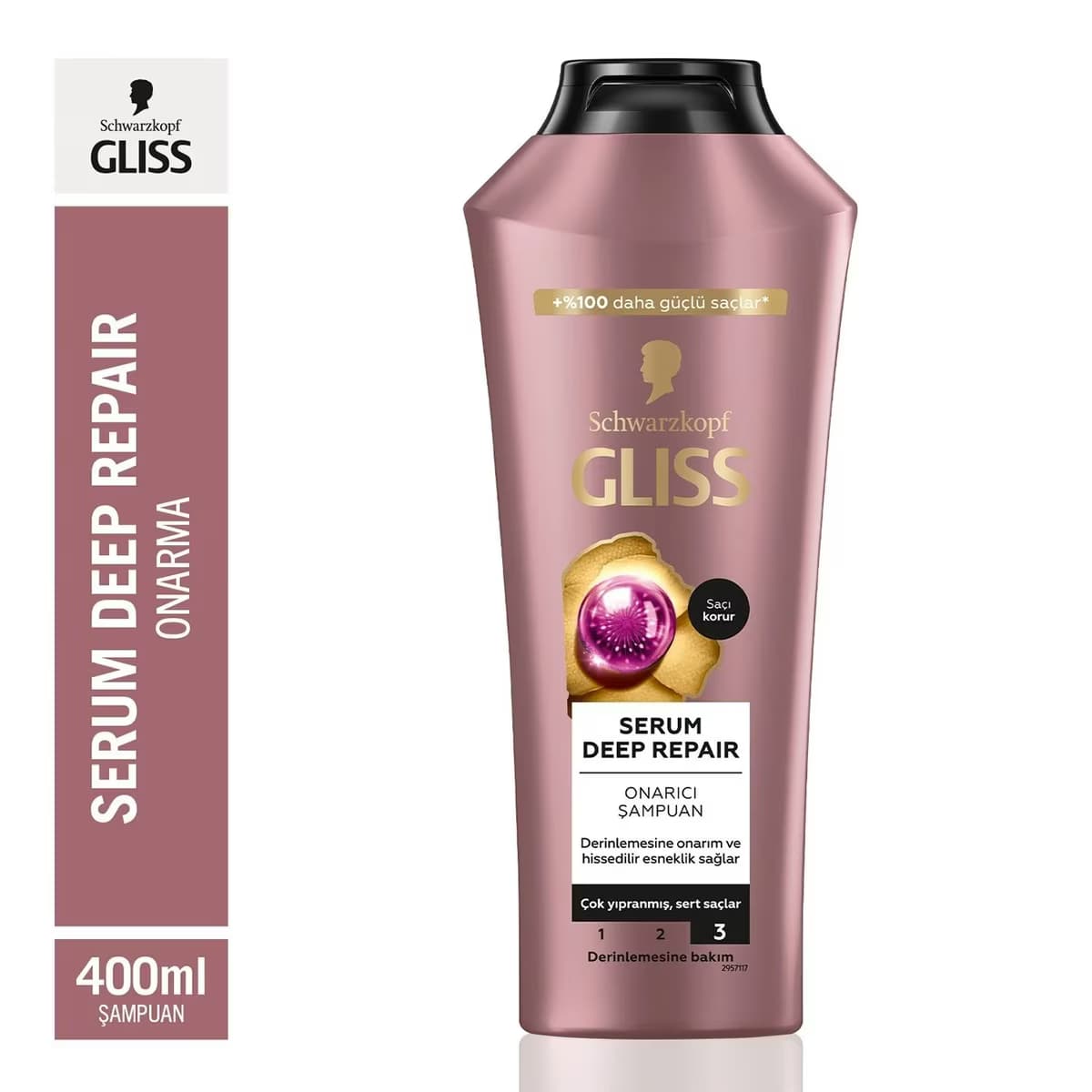 Gliss Şampuan Serum Deep Repair 400 ml 2