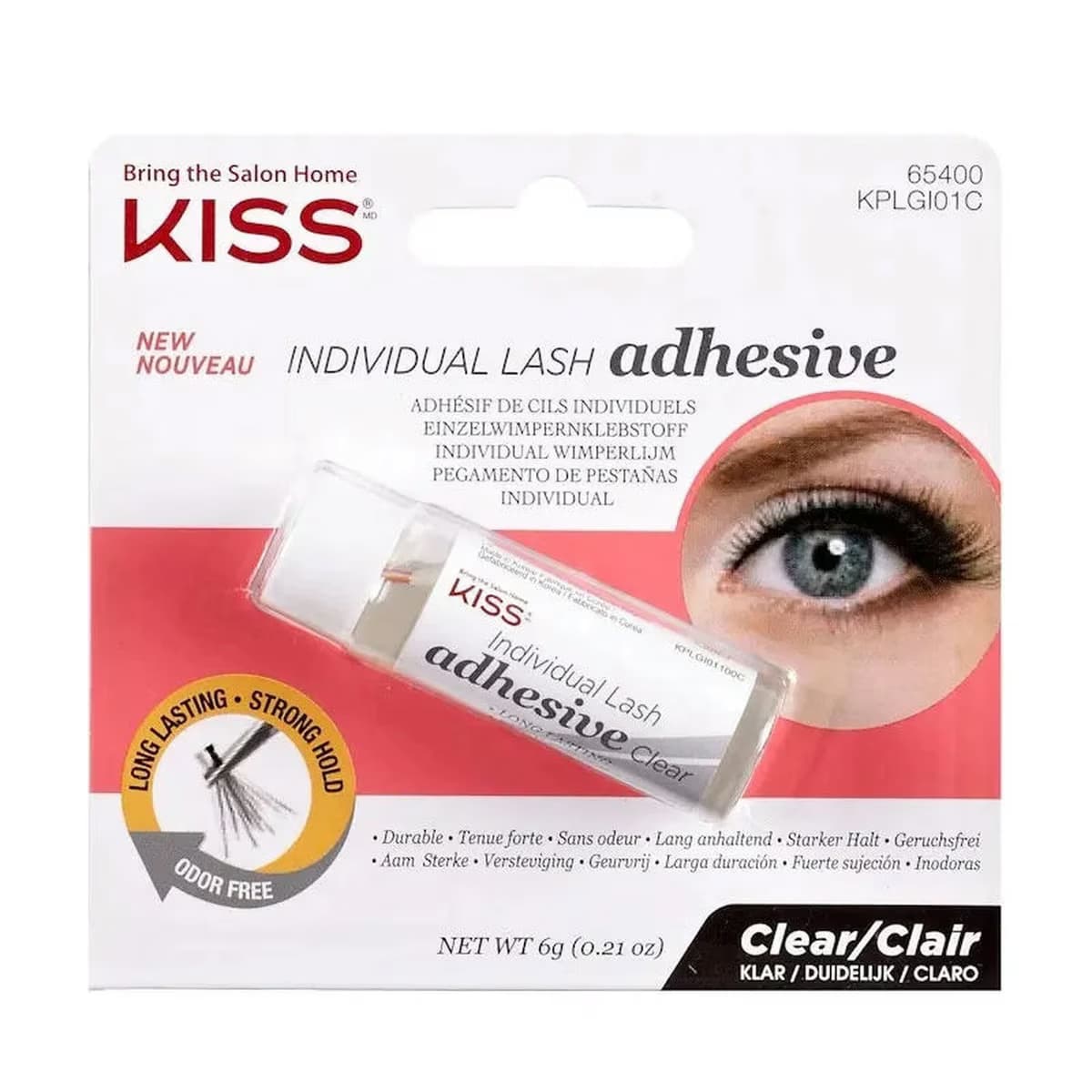 Kiss Kirpik Yapıştırıcısı Şeffaf 6 gr