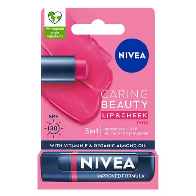 Nivea Renkli Dudak Bakım Kremi Pembe