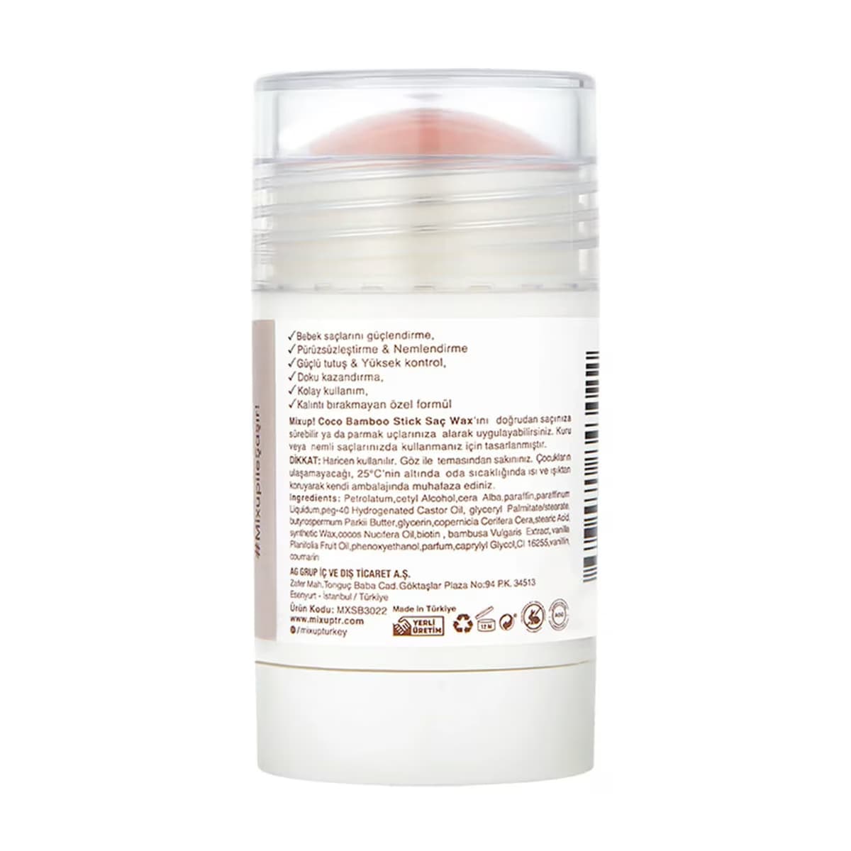 Mixup Hair Stick Wax Cocobamboo 35 gr 2