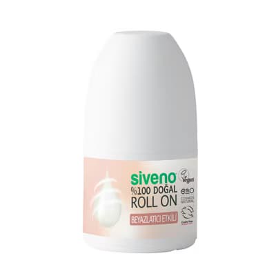 Siveno Doğal Roll On Beyazlatıcı Etkili 50 ml
