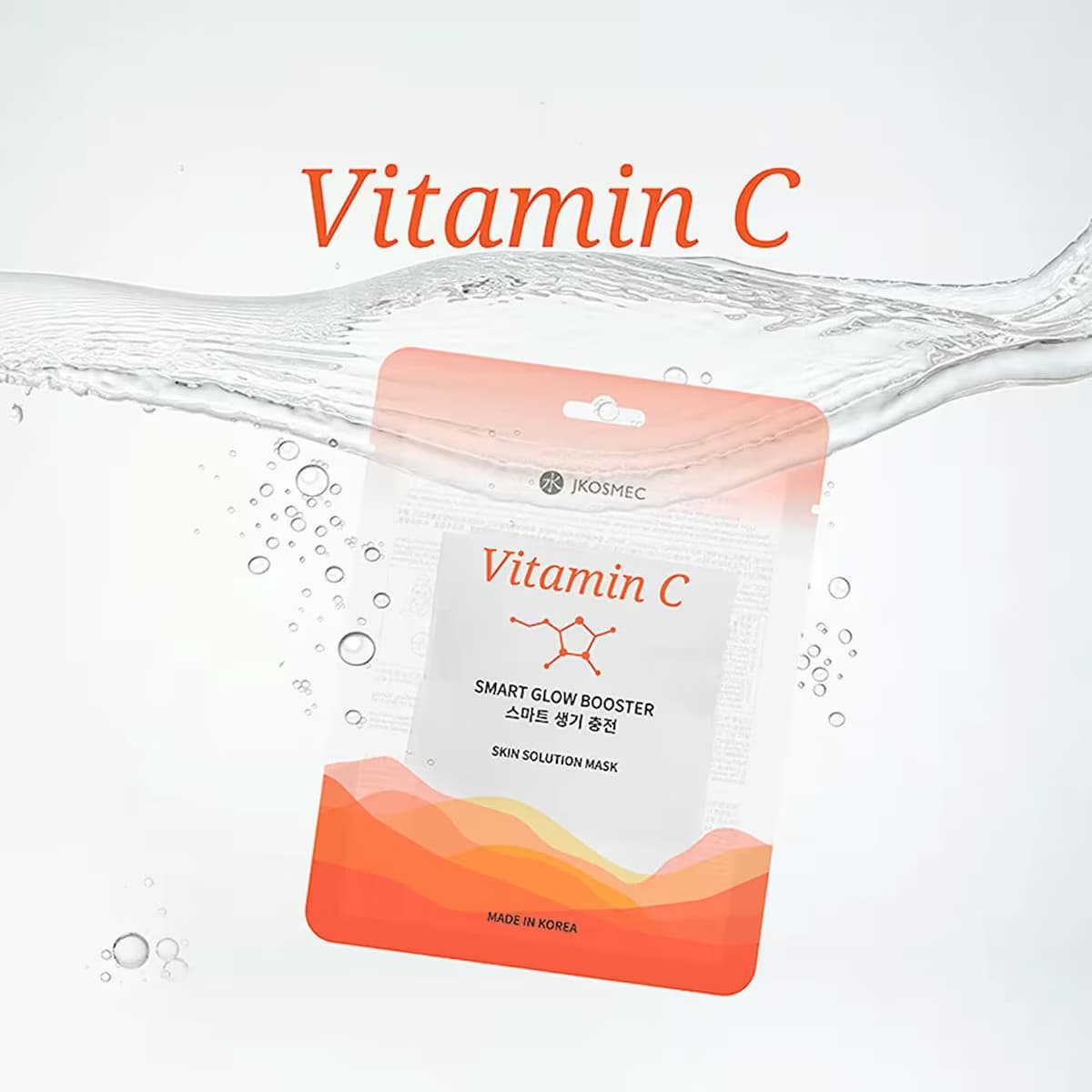 Jkosmec Skin Solution Kağıt Maske Vitamin C 2