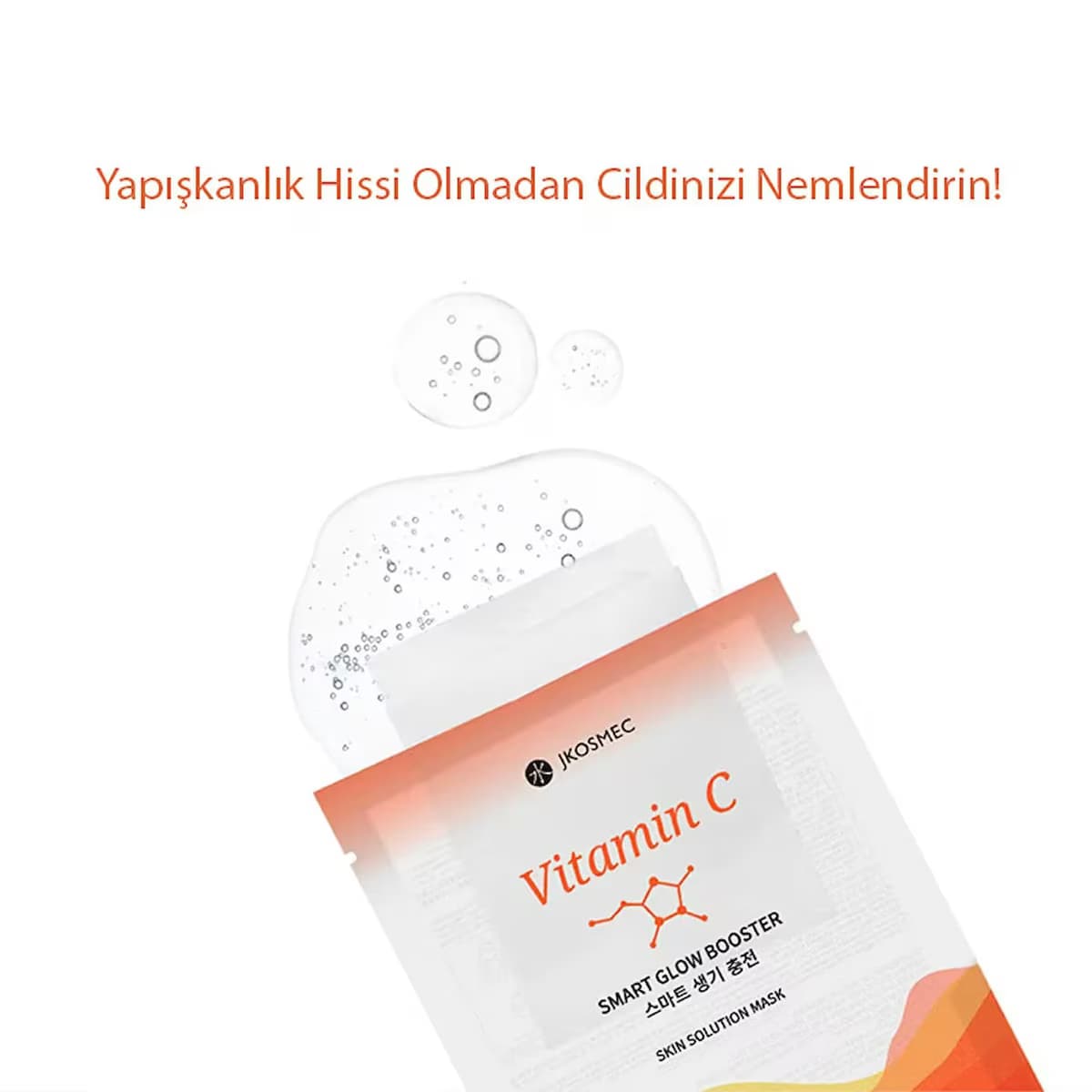 Jkosmec Skin Solution Kağıt Maske Vitamin C 3