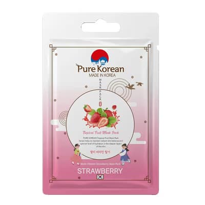 Pure Korean Multivitamin Strawberry Maske