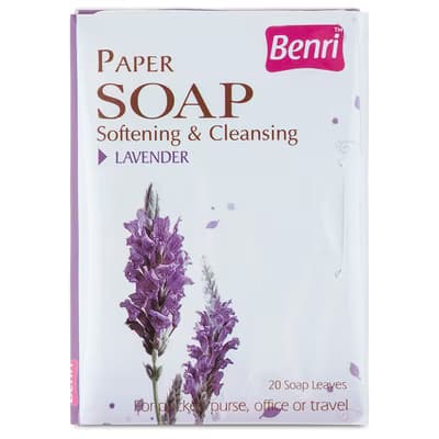 Benri Lavanta Kağıt Sabun 20'li - Gratis