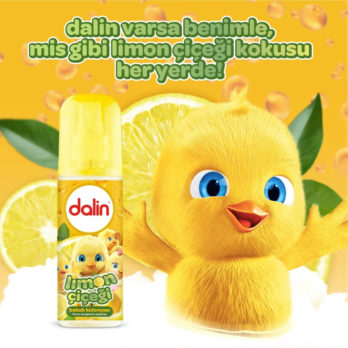 Dalin Kolonya Limon Çiçeği 150 ml 2