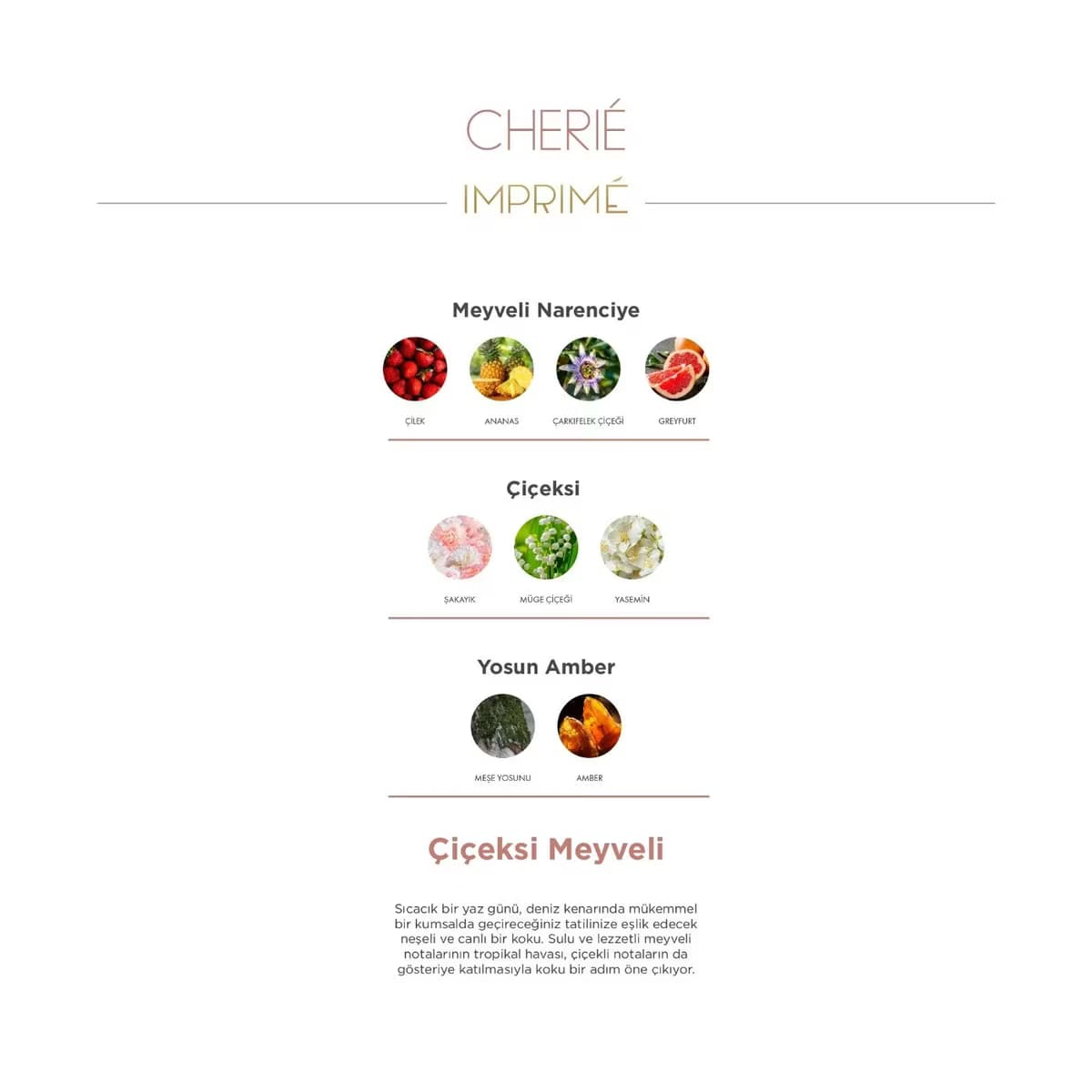 Imprime EDP Women Cherie 50 ml 5
