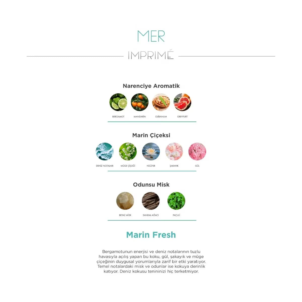 Imprime Mer EDP Erkek Parfüm, 100 ml 5