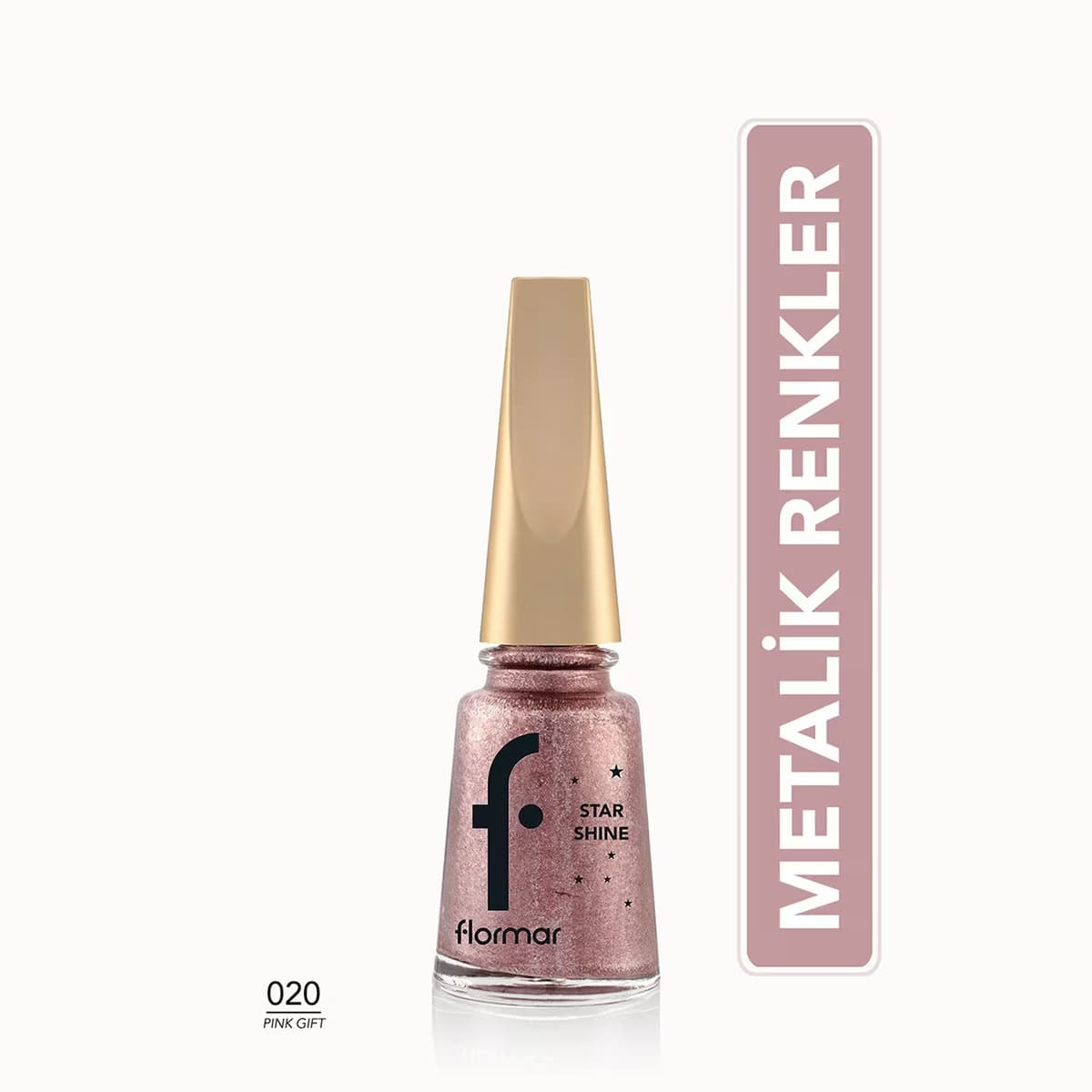 Flormar Oje Star Shine SSNE-20 Pink Gift 2