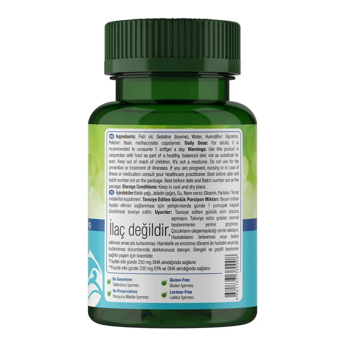 Nature's Supreme Omega 3 1000 Mg 30 Kapsül 2