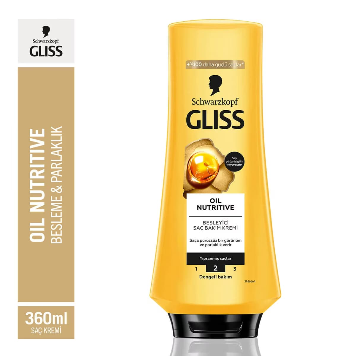 Gliss Oil Nuitive Saç Kremi 360 ml 2