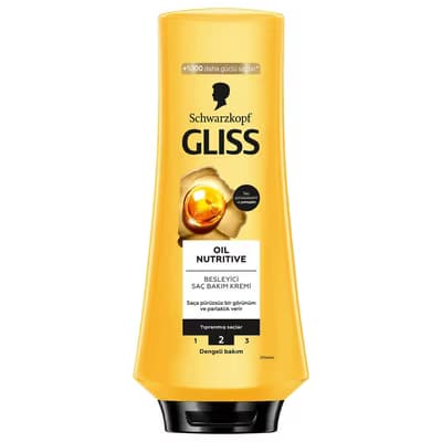 Gliss Oil Nuitive Saç Kremi 360 ml