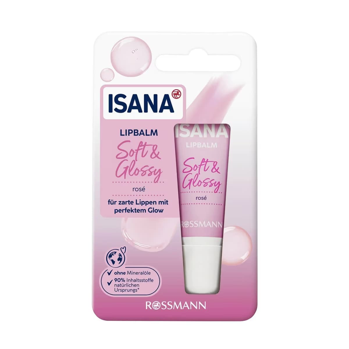 Isana Soft & Glossy Dudak Bakım Kremi 15 gr