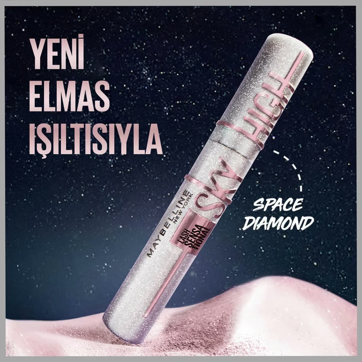 Maybelline Sky High Space Diamond Maskara 4