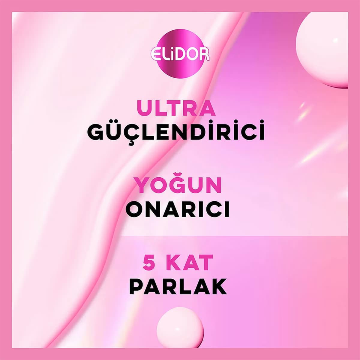 Elidor Saç Bakım Kremi Ultra Işıltı 350 ml 4
