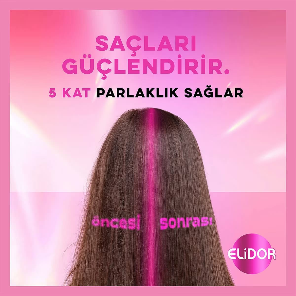 Elidor Saç Bakım Kremi Ultra Işıltı 350 ml 5