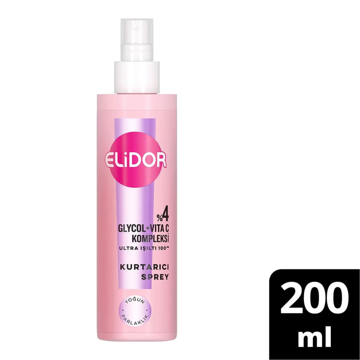 Elidor Saç Kurtarıcı Sprey Ultra Işıltı 200 ml 2