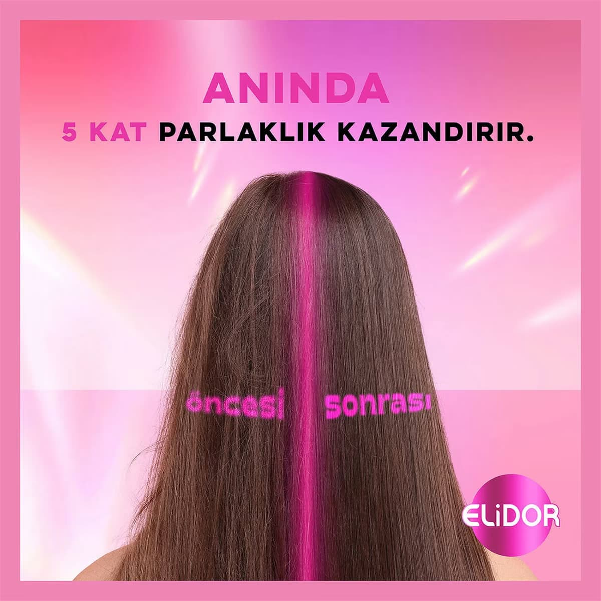 Elidor Saç Kurtarıcı Sprey Ultra Işıltı 200 ml 5