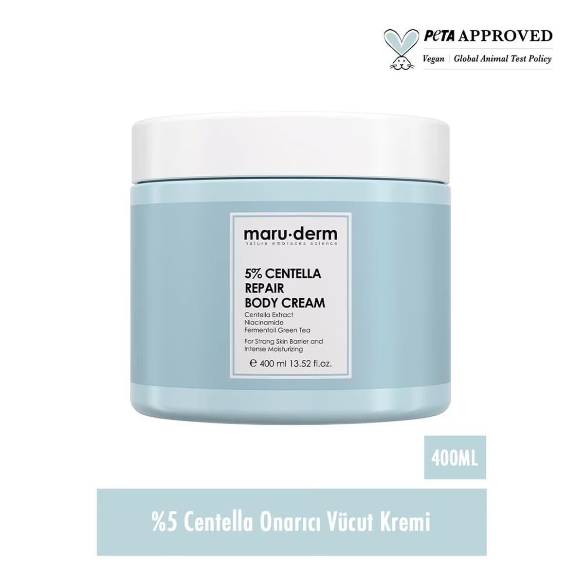 Maruderm Vücut Kremi Centella Repair 400 ml 2
