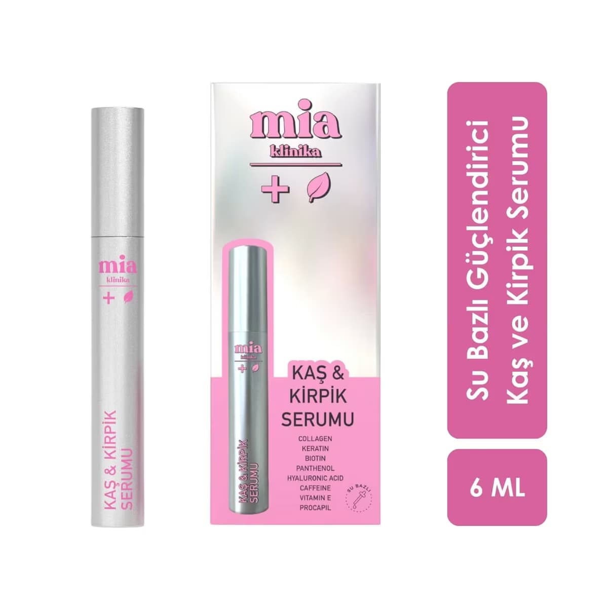 Mia Klinika Kaş ve Kirpik Bakım Serumu 6 ml 2