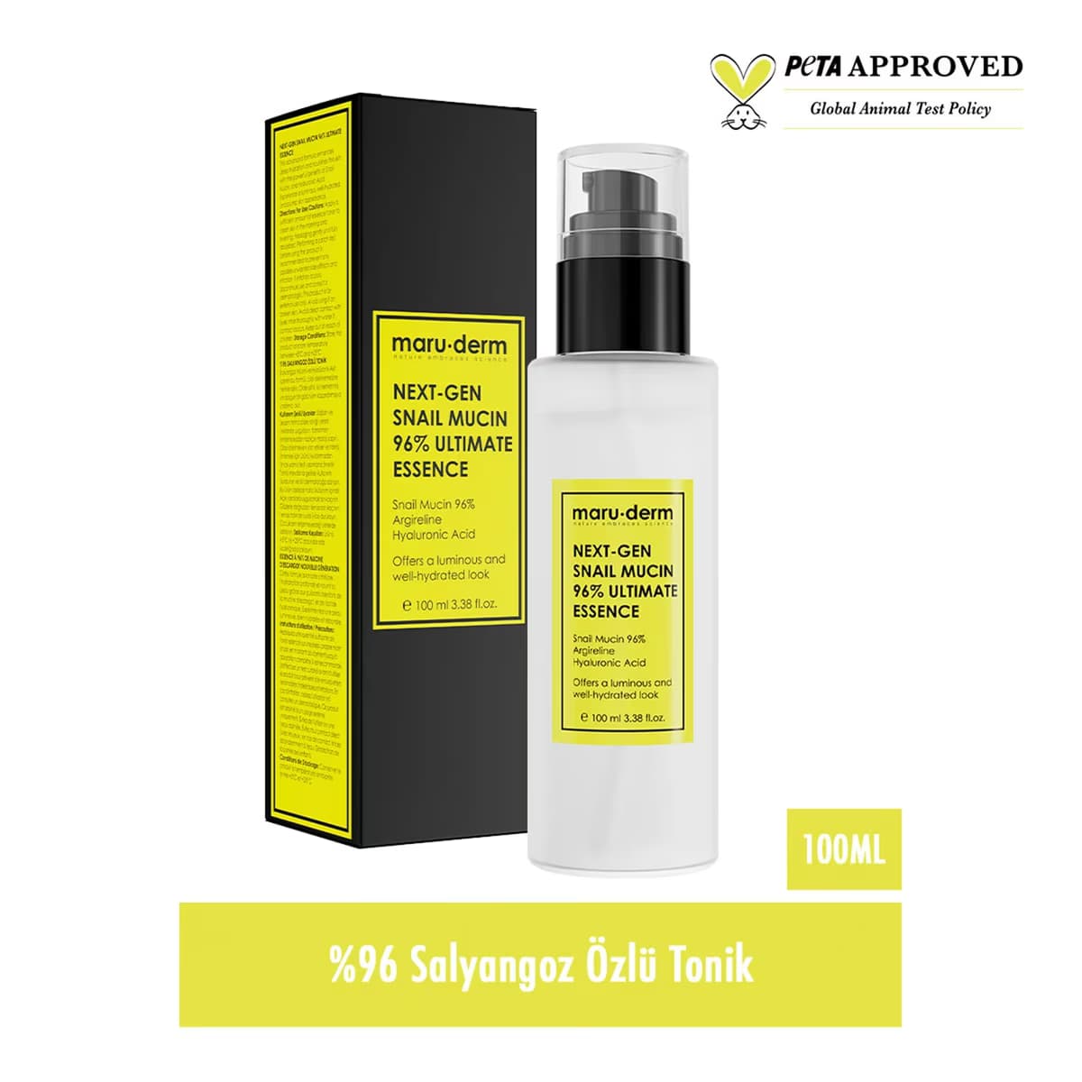 Maruderm Tonik %96 Salyangoz Özlü 100 ml 2