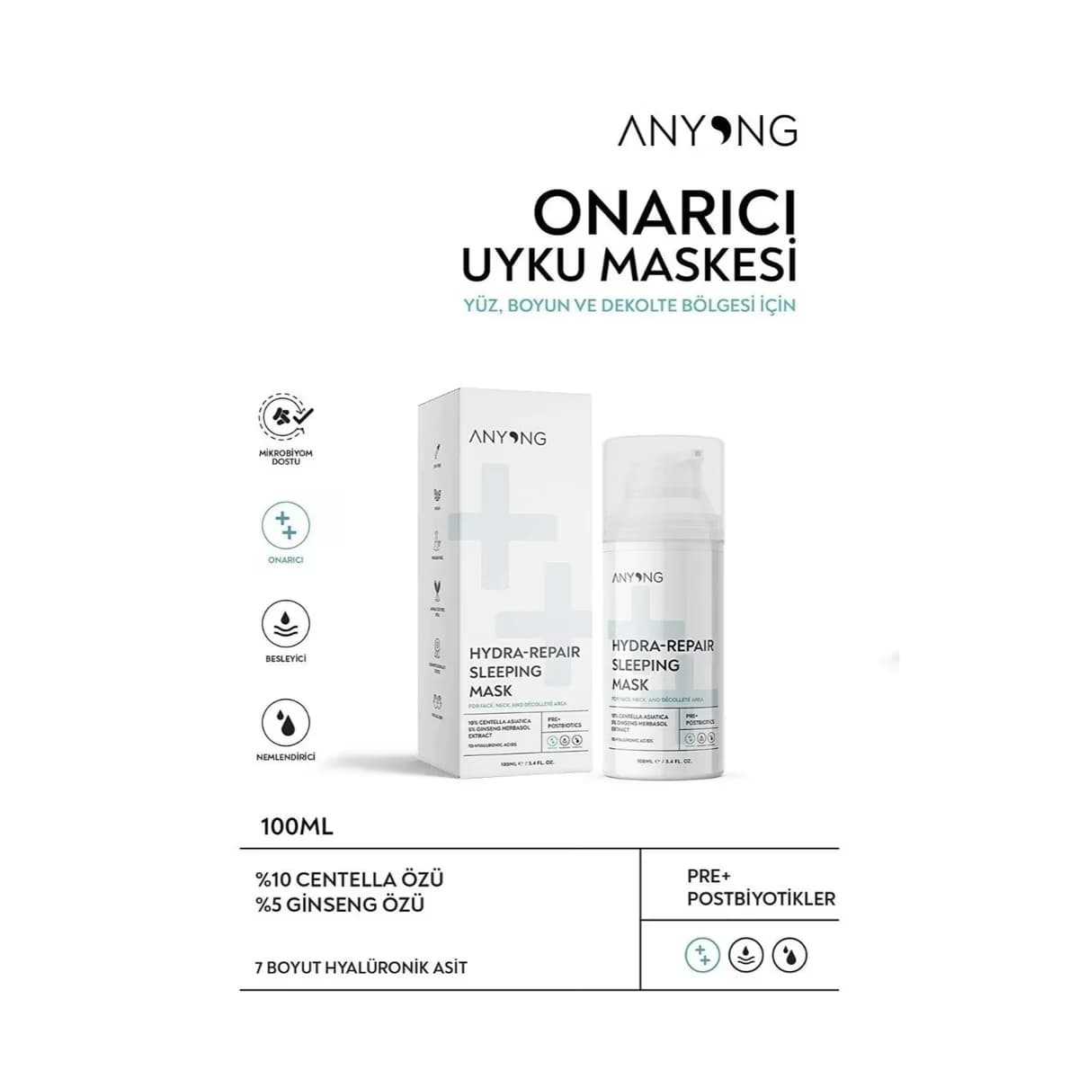 Anyong Sleeping Mask Hydra Repair 100 ml 2