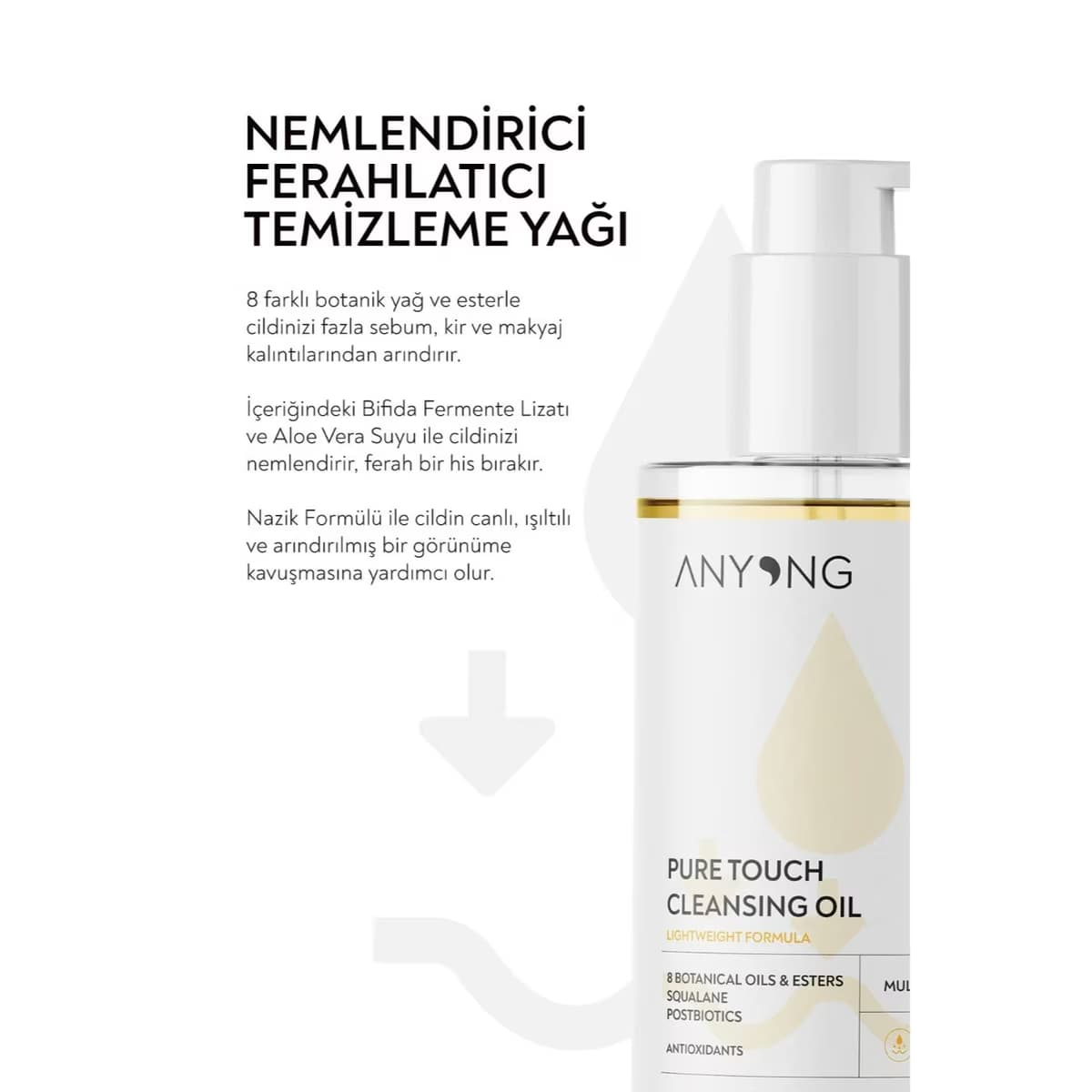 Anyong Temizleme Yağı Pure Touch 200 ml 4