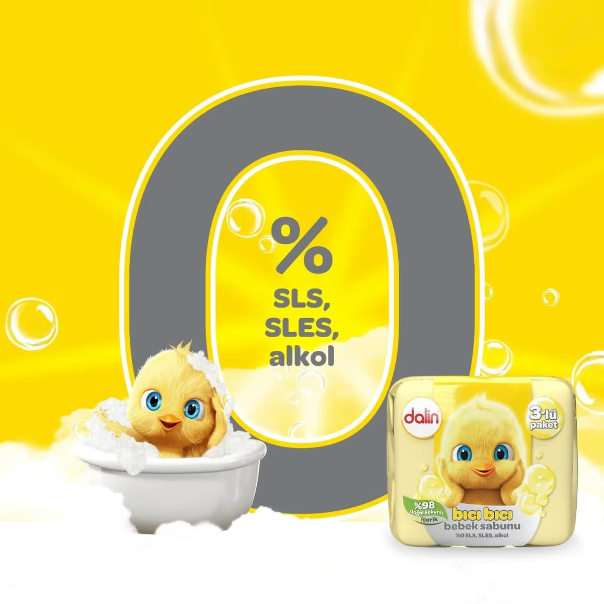 Dalin Katı Sabun 3x75 gr 3