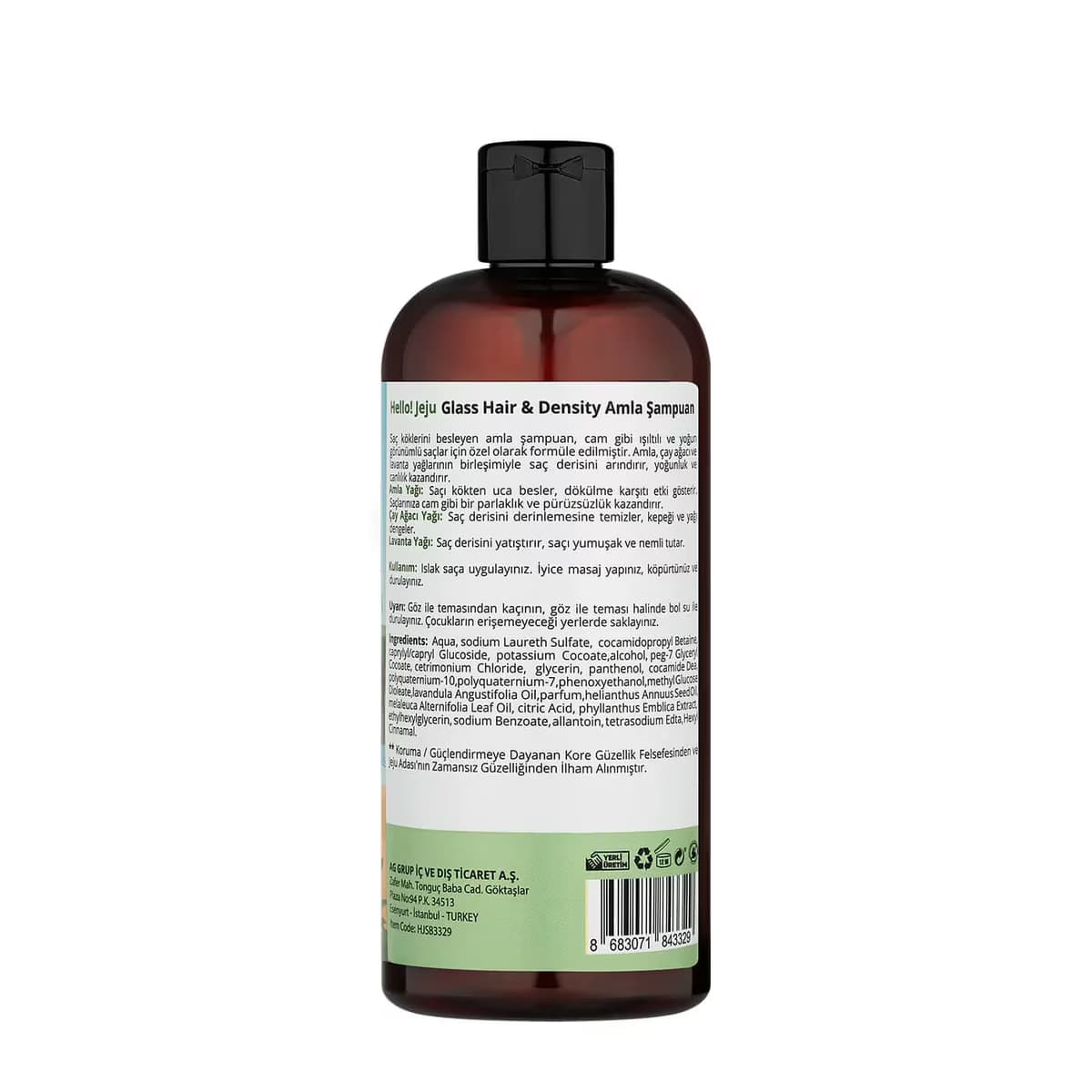 Hello Jeju Amla Yağı Şampuan 400 ml 2