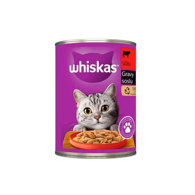 Whiskas Kedi Maması Konserve Sığırlı 400 gr