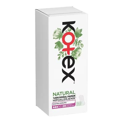 Kotex Natural Normal Günlük Ped 28'li