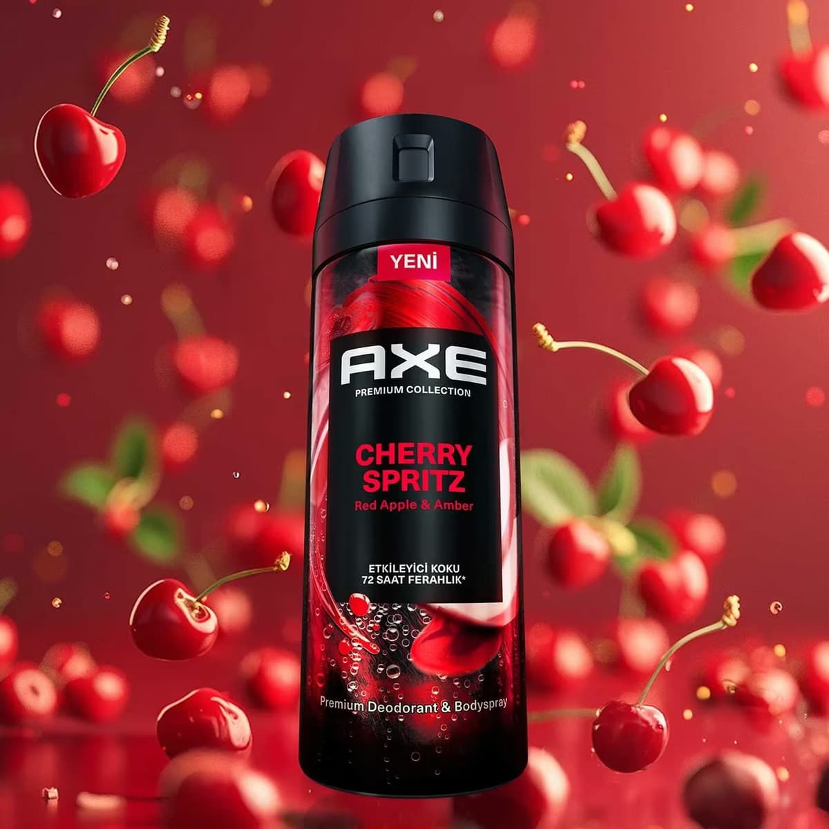 Axe Cherry Spritz Sprey Deodorant 150 ml 4