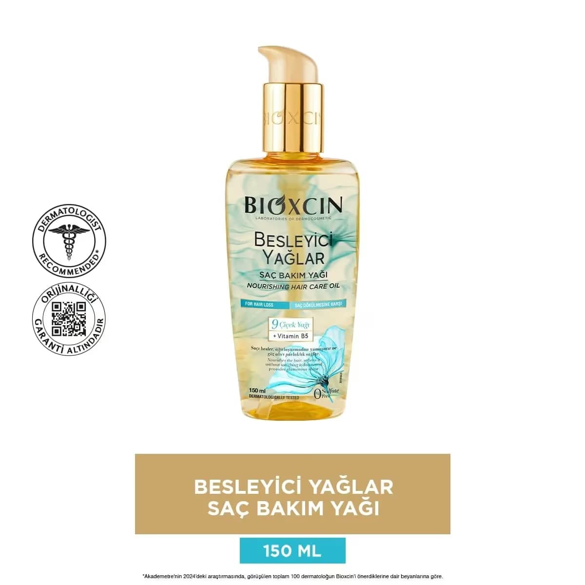 Bioxcin Besleyici Yağlar Saç Bakım Yağı 100 ml 2