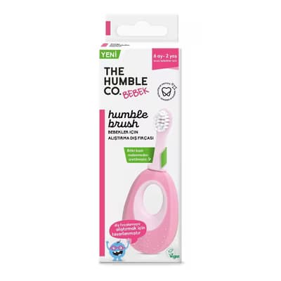 Humble Brush Bebek Alıştırma Diş Fırçası Pembe