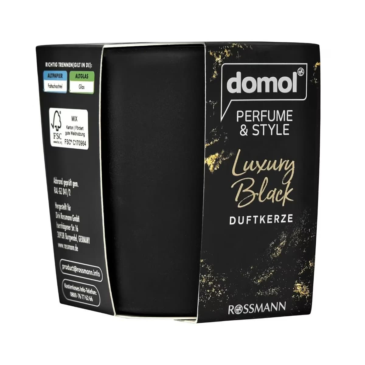 Domol Kokulu Mum Luxury Black 125 gr 2