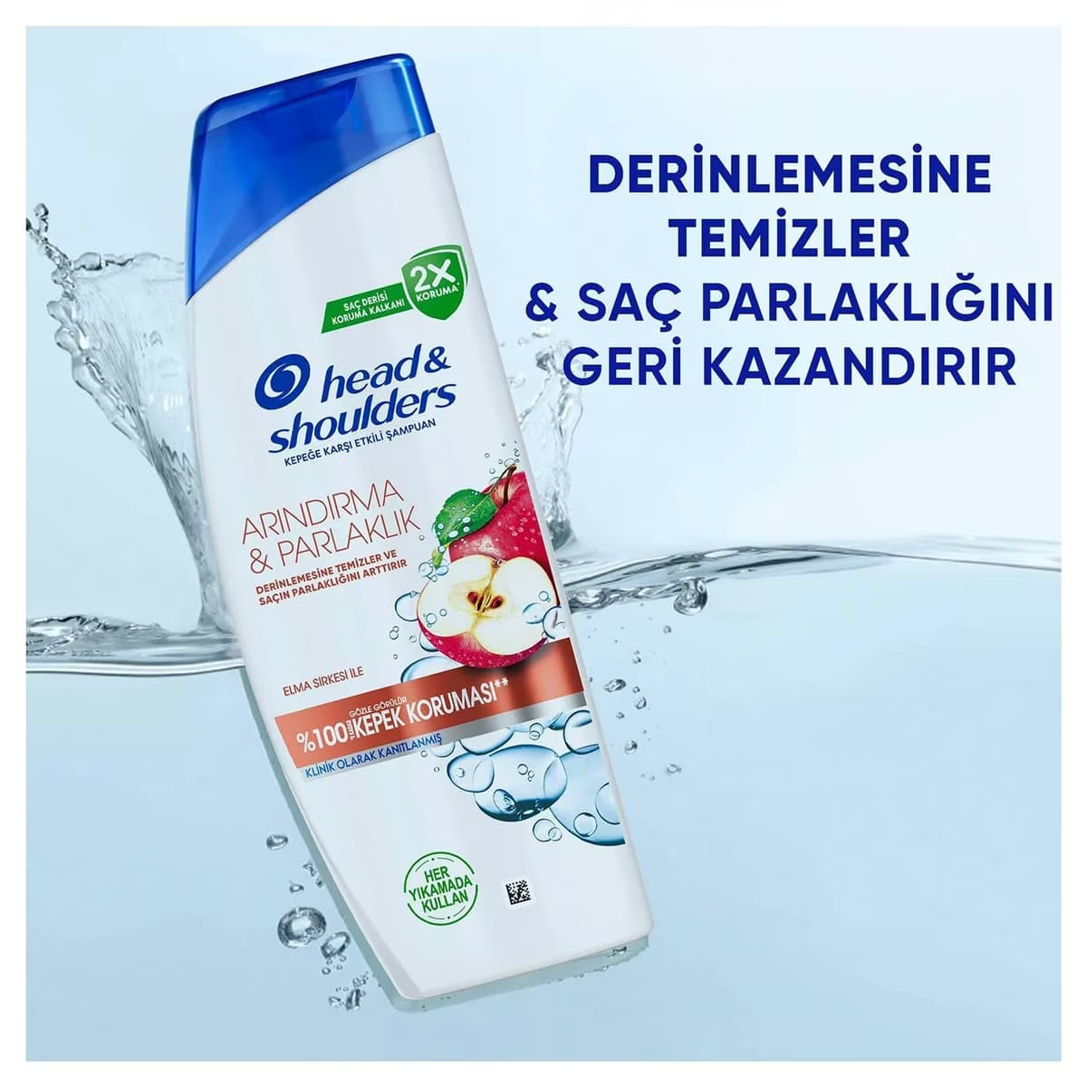 Head&Shoulders Şampuan Elma Sirkeli 330 ml 3