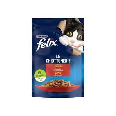 Felix Yaş Kedi Maması Sığır Etli 85 gr