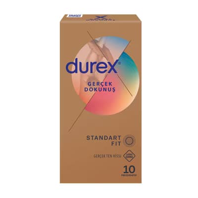 Durex Prezervatif Gerçek Dokunuş 10'lu